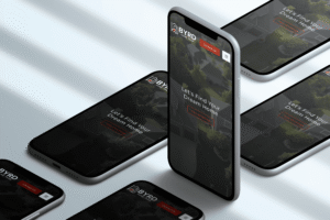 Website's are fully responsive across all devices.
